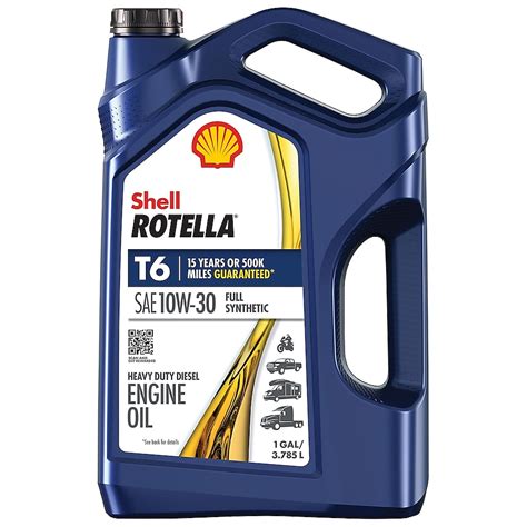 shell diesel oil|Rotella T6 .